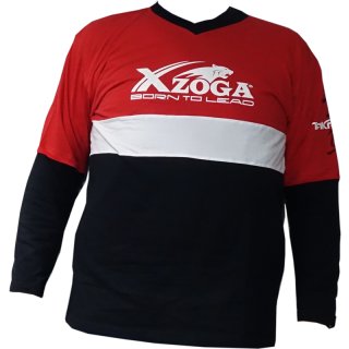 XZOGA V-Neck T-Shirt Long Sleeve - versch. Größen