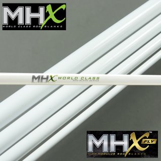 MHX White Series Traditional Fly Blank High Modulus 4-teilig - versch. Modelle