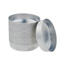 CRB Mix-Schalen aus Aluminiumfolie - 25 Stück