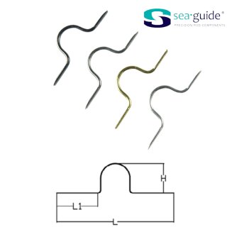 Sea-Guide Einhängeöse HOOK Adaman - versch. Ausführungen