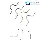 Sea-Guide Einhängeöse HOOK Adaman - versch....