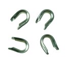 TAC thimbles made of stainless steel for monofil and...