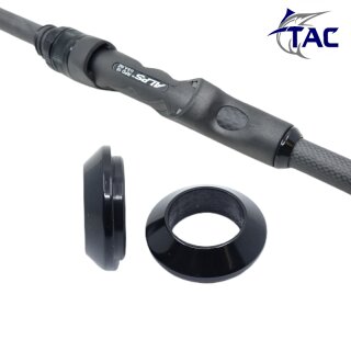 TAC aluminum ring TCH02 black for ALPS RPD16 - various drillings.
