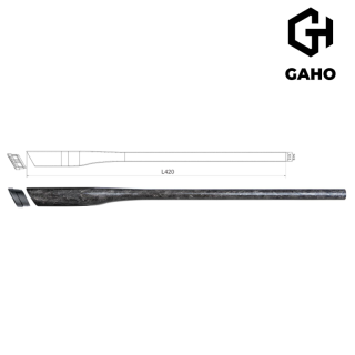 GAHO Carbon-Hybrid Grip CYX-BS / L=420mm