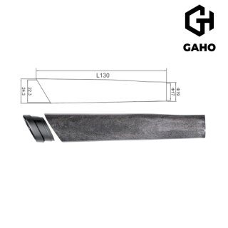 GAHO Carbon-Hybrid Grip HRBS / L=130mm