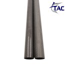 TAC Woven Carbon Tube | 3K Optik