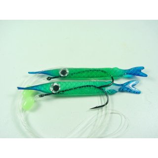 SPRO Glass Chovy Rig 2 Haken - Green Blue