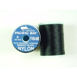 PacBay Bindegarn Nylon  90m schwarz - Stärke C
