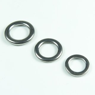 TAC Stainless Solid Rings - #4 / 7mm / 450 lb.