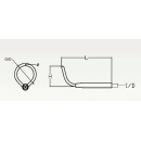 Sea-Guide fly rod tip ring AWFT-S Standard Adaman Silver - various tubes