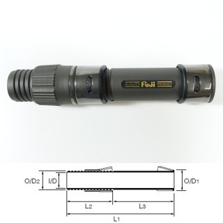 Fuji Deluxe DPSLD18 Long-Nut I-Durchm.=18mm - versch. Ausführungen