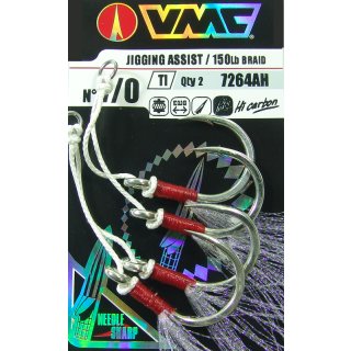 VMC 7264AH Jigging Assist Hook (2x2) - versch. Größen