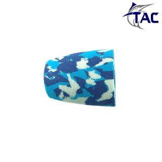Duplon Tapered End Cone Blue Camo D=22mm / L=25mm - Bohrung 10mm